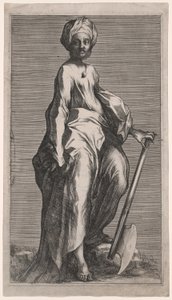 Szent Júdás (vagy Szent Mátyás) alkotó: Jacques Bellange