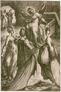 Három Mária a sírnál alkotó: Jacques Bellange