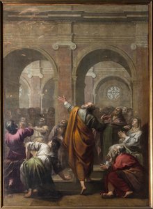 A Szentlélek leszállása alkotó: Jacques Blanchard