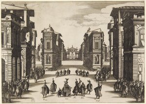 4. felvonás, a Soliman sorozatból alkotó: Jacques Callot