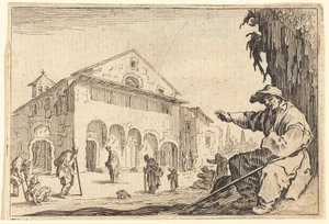 Szegényház alkotó: Jacques Callot