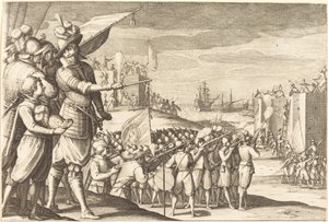 Két erőd elleni támadás alkotó: Jacques Callot