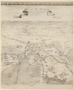 Részlet a „Bredai csata” című műből alkotó: Jacques Callot