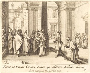 Caesar érme alkotó: Jacques Callot