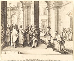 Caesar érme alkotó: Jacques Callot