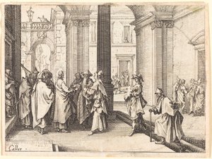 Caesar érme alkotó: Jacques Callot