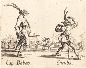 Sapka. Babeo és Cucuba, c. 1622. alkotó: Jacques Callot