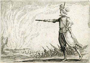 Különböző figurák capricciói alkotó: Jacques Callot