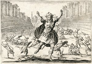 Különböző figurák capricciói alkotó: Jacques Callot