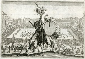 Különböző figurák capricciói alkotó: Jacques Callot