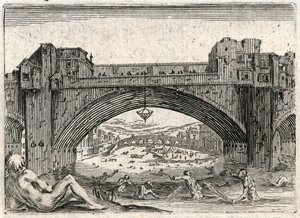 Különböző figurák capricciói alkotó: Jacques Callot