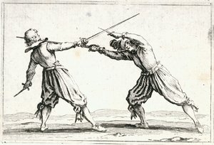 Különböző figurák capricciói alkotó: Jacques Callot