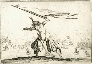 Különböző figurák capricciói alkotó: Jacques Callot