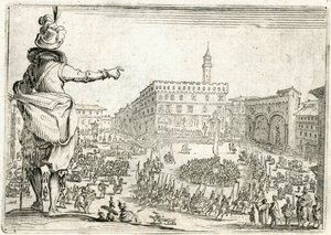 Különböző figurák capricciói alkotó: Jacques Callot
