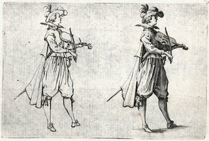 Különböző figurák capricciói alkotó: Jacques Callot