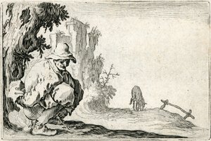 Különböző figurák capricciói alkotó: Jacques Callot