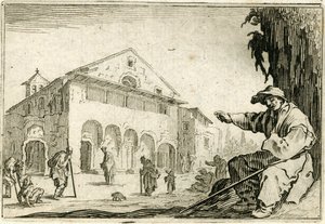 Különböző figurák capricciói alkotó: Jacques Callot