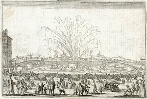 Különböző figurák capricciói alkotó: Jacques Callot