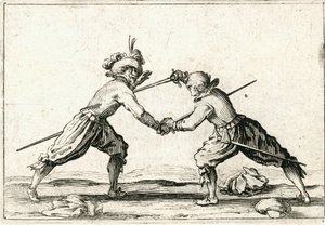 Különböző figurák capricciói alkotó: Jacques Callot