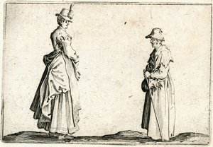 Különböző figurák capricciói alkotó: Jacques Callot