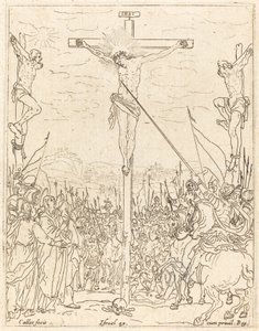 Krisztus a kereszten alkotó: Jacques Callot