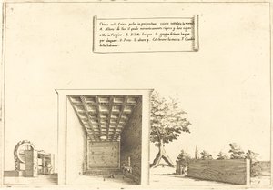 Templom Kairóban alkotó: Jacques Callot