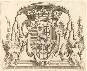 Lotharingiai Nicolas Francis címere alkotó: Jacques Callot