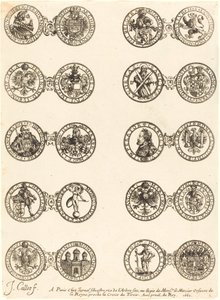 Érmék [1. tábla] alkotó: Jacques Callot