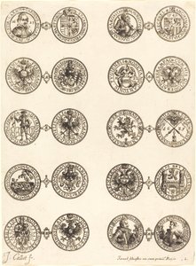 Érmék [2. tábla] alkotó: Jacques Callot