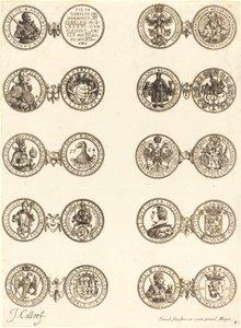 Érmék [4. tábla] alkotó: Jacques Callot