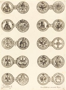 Érmék [6. tábla]. alkotó: Jacques Callot