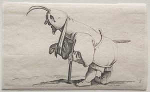 Csuklya kapucnival. alkotó: Jacques Callot
