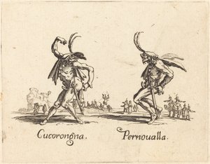 Cucorongna és Pernoualla alkotó: Jacques Callot