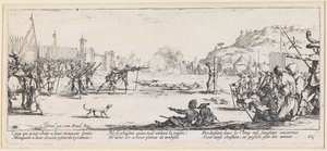 Lövöldözés alkotó: Jacques Callot