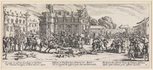 Az egyházi kincsek elrablása alkotó: Jacques Callot