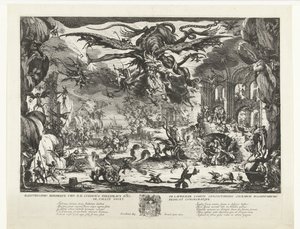 Szent Antal megkísértése alkotó: Jacques Callot