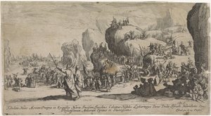 Átkelés a Vörös-tengeren alkotó: Jacques Callot