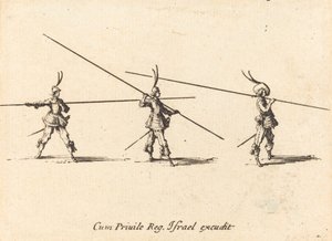 Fúró dönthető csukákkal alkotó: Jacques Callot