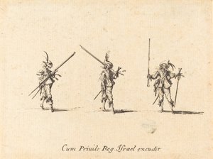 Fúrjon a Muskétával alkotó: Jacques Callot