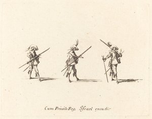 Fúrjon a Muskétával alkotó: Jacques Callot