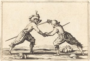 Párbaj kardokkal alkotó: Jacques Callot
