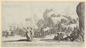 A Vörös-tenger átkelése alkotó: Jacques Callot