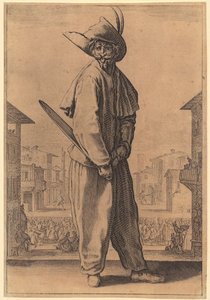 Ecce homo, a „Die grosse Passion” sorozat 5. lapja alkotó: Jacques Callot