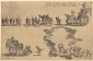 Szőrme zekét viselő nemes, „A nemesség” sorozat 6. lapja alkotó: Jacques Callot