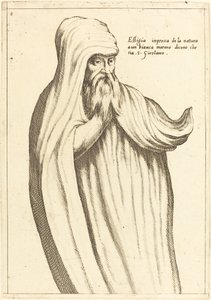 Szent Jeromos képmása alkotó: Jacques Callot