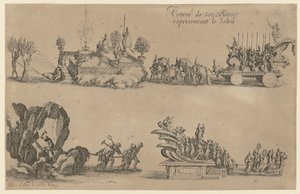 IV. Károly herceg bevonulása alkotó: Jacques Callot