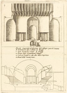 A Szent Jászló templom magaslata alkotó: Jacques Callot