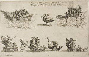 Monseigneur Henry de Lorraine, de Moy márki, Pirandre néven, a Harc a sorompónál című filmből alkotó: Jacques Callot