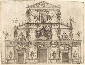 San Lorenzo homlokzata, Firenze alkotó: Jacques Callot
