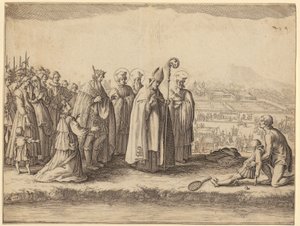 Legyező alkotó: Jacques Callot